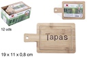 Tabla de bambú para cortar con mango 19x11 cm