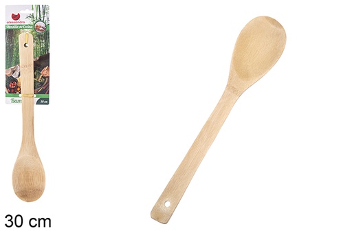 [107933] Cucchiaio di bambú 30 cm  