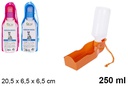 Bebedero botella portátil para perro 250 ml
