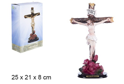 [107842] Figurine Crucifix 24 cm