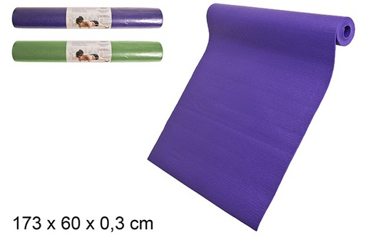 [104205] Esterilla de yoga colores 173x60x0.3cm