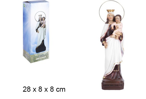 [107837] Virgen del carmen 30cm