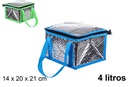 Bolsa térmica de alumínio 4 l.