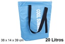 Bolsa isotérmica azul 20 litros