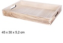 Bandeja madera vintage 45x30 cm