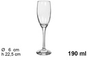 Copa cristal champagne Barone 190 ml