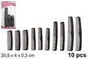 Pack 10 peignes noirs
