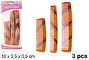 Pack 3 pettini da uomo
