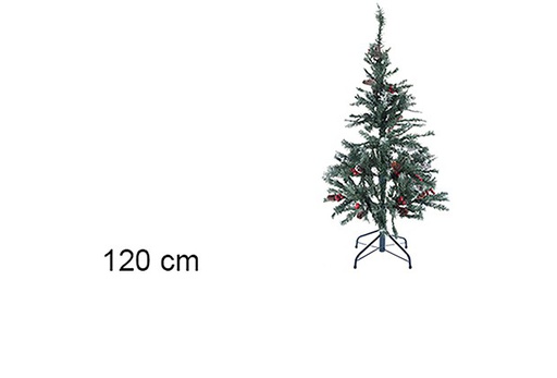 [109402] Arbol navidad decorado 120cm