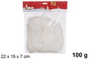 Paja de papel blanca bolsa 100 gr.