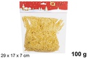 Paja de papel amarillo en bolsa 100 gr.
