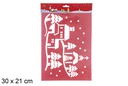 Plantilla Navidad casa 30x21 cm