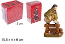 Pastor resina carpintero 14 cm