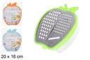 Apple-shaped grater with container  20x16 cm