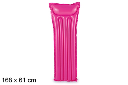[204427] Colchoneta hinchable rosa 168x61 cm