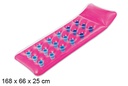 Colchoneta hinchable Pocket Lounge rosa 168x66 cm