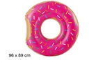 Flotador hinchable donut fresa 96x89 cm