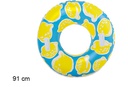 Flotador hinchable decorado limones 91 cm