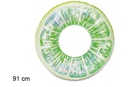 Flotador hinchable lima purpurina 91 cm