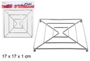 Salvamantel metal cuadrado 17 cm