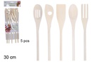 Pack 5 palette di legno cucina assortite 30 cm