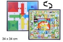 Tablero parchís y oca 34 cm