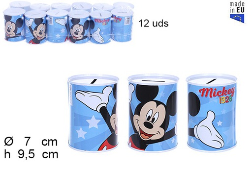 [108102] Hucha metal mickey 7x10cm