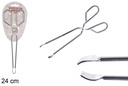 Pinzas de metal cocina 24 cm