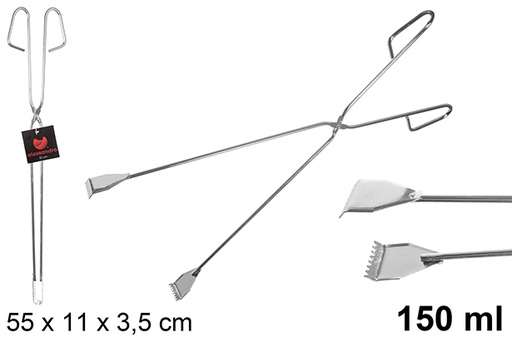 [108318] Pinza da cucina in metallo 55 cm
