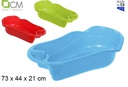 Plastic children's bathtub in assorted colors
