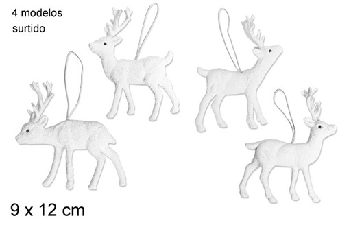 [046596] CIERVO BLANCO 9X12 4 MODELOS EN CAJA