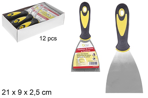 [108994] Carbon steel spatula 90 mm