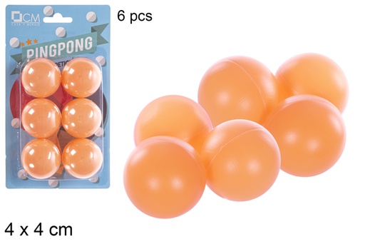 [108306] Pelota ping-pong 6 unidades