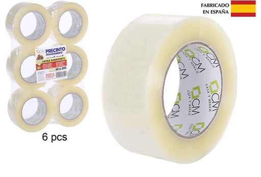 [110015] Ruban adhésif transparent 48x200 cm