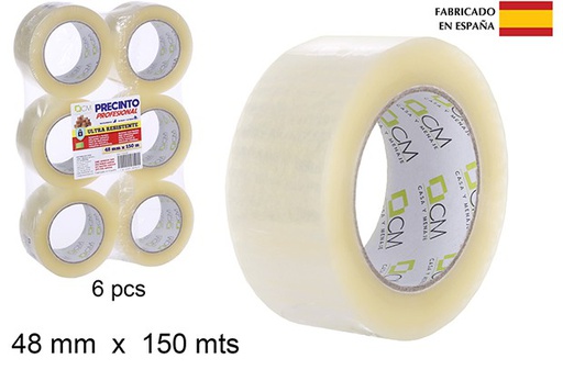 [110018] Professional clear tape 48x150 cm
