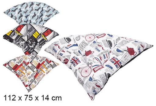 [110397] Almofada triangular grande para animais de estimação