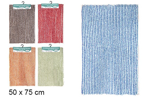 [108872] Alfombra baão colonia colores surtidos 50x75cm