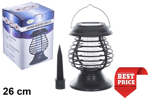 [110410] Lampara solar anti-insectos 26 cm