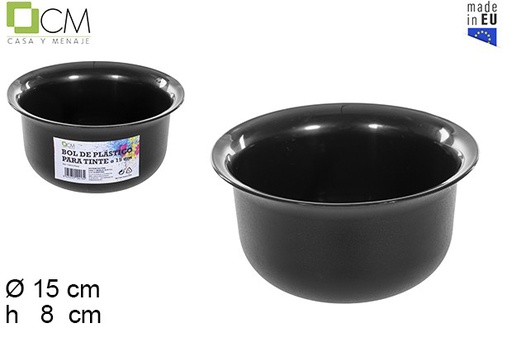 [110413] Plastic dye bowl 15 cm