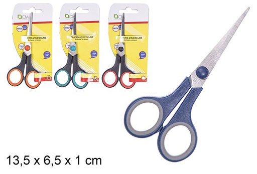 [108986] School scissors in blister 13 cm