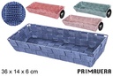 Cestino in nylon colore Primavera 36x14x6 cm