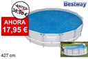 Cobertura solar para piscina 427 cm
