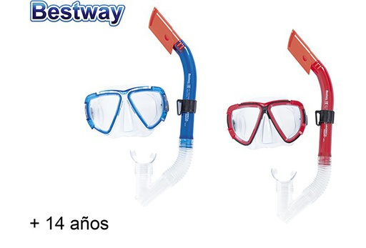 [204953] Gafas de buceo snorkel + 14 años