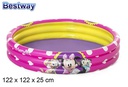Piscina hinchable 3 anillos Minnie 122 cm