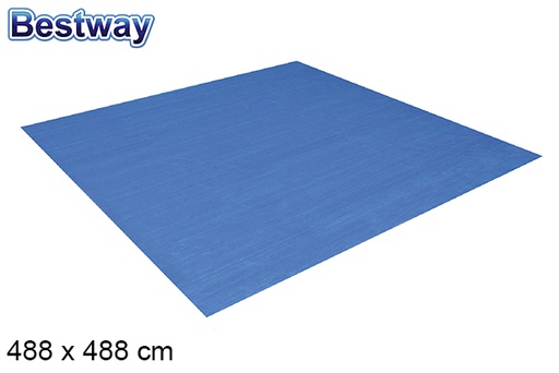 [204912] Swimming pool protective floor box bw 488 cm
