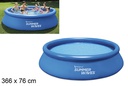 Piscina hinchable azul 366 cm