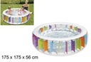 Piscina hinchable caleidoscopios 175 cm