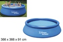 Piscina hinchable anillo familiar 366 cm