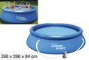 Inflatable family ring pool 396 cm