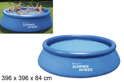 [205082] Inflatable family ring pool 396 cm